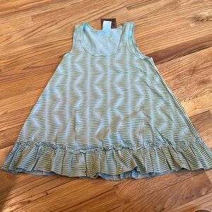 NWT- Matilda Jane top- size 12-blue and green-super cute!